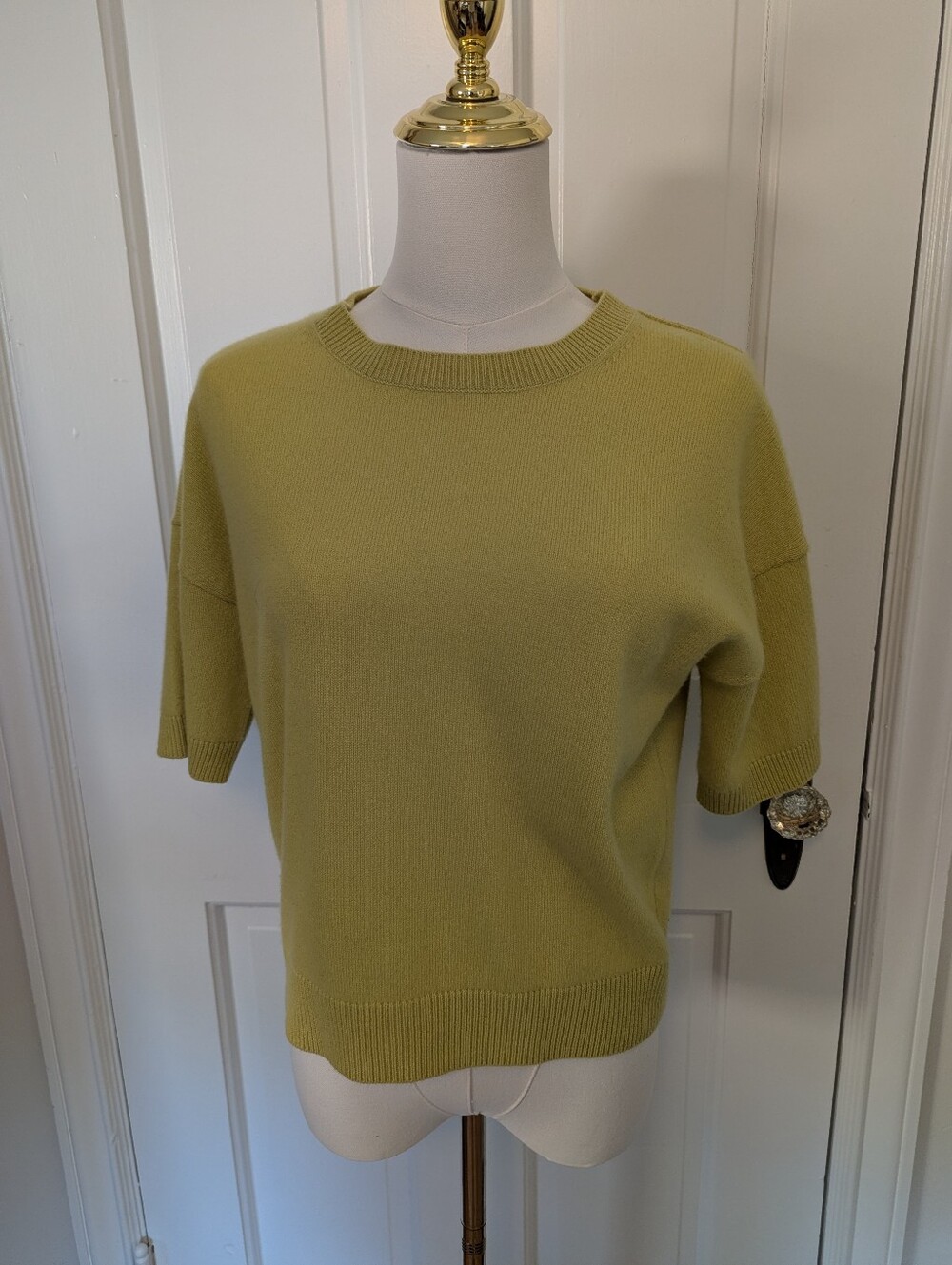Short Sleeve Cashmere Sweater